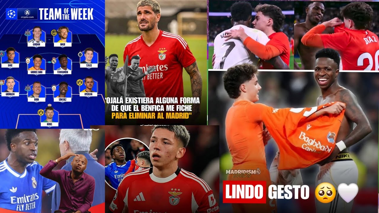 Depaul gate jwet la nan dosye Vinicius la ajanten/fanmijwe a vwayaj/Vini semante li pap bay vag