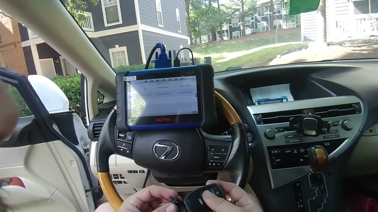 Авто Ключник Из Америки / LEXUS RX350 2010 / AUTEL IM508  AP112 / Обучение Нового Ключа ПОЛНАЯ УТЕРЯ