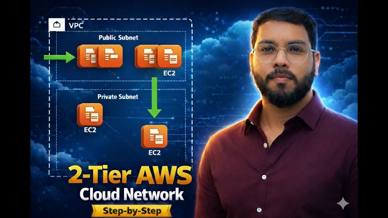 I Built a Secure 2‑Tier AWS Network — Here’s Exactly How | part-1