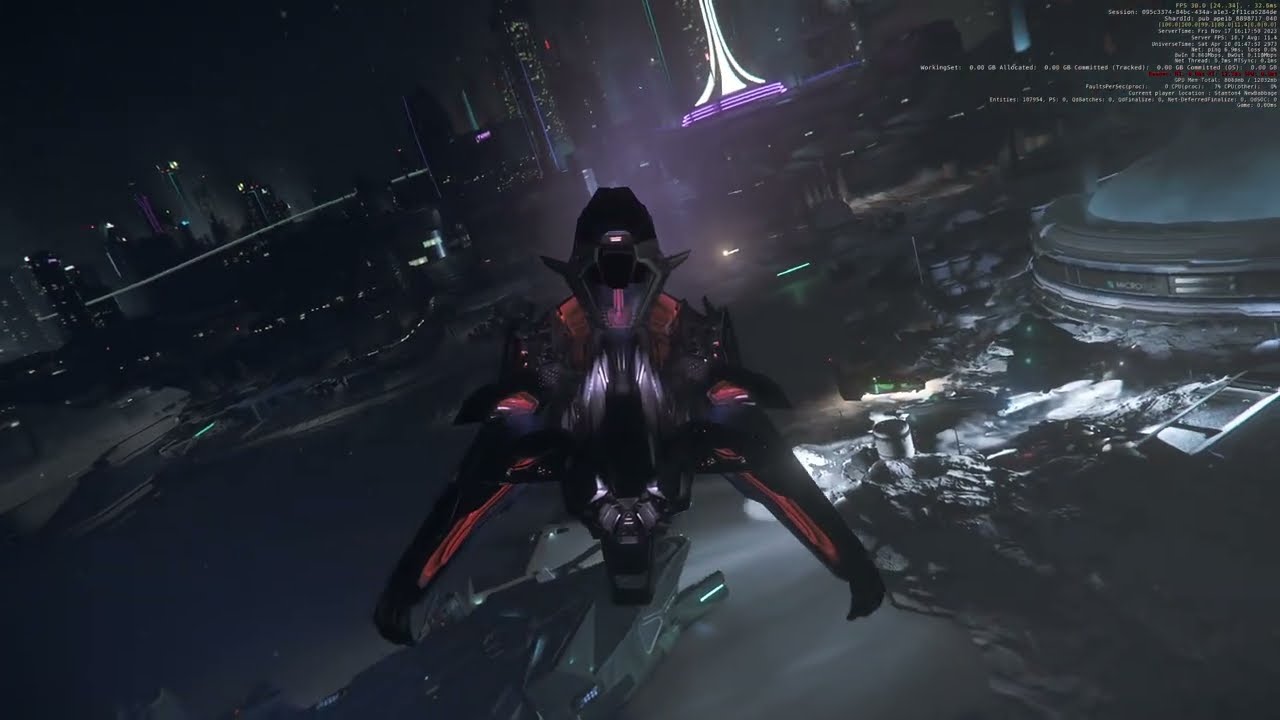 Star Citizen Alpha 3.21.1 Live - New Gatac Syulen Test Flight (New Alien VTOL Starter)