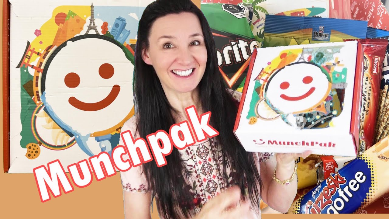 MunchPak  Subscription Box October Unboxing Taste Test Review Snacks