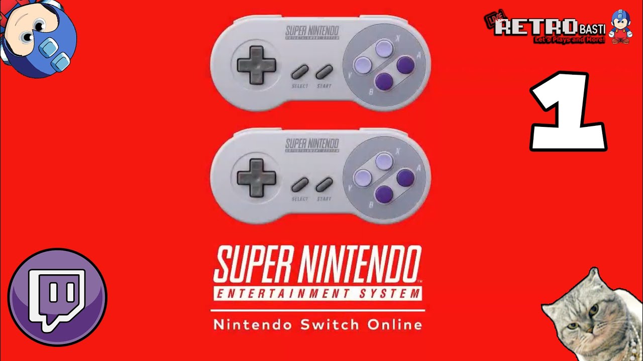 Livestream ► S-NES Online Games - #01 - Livestream vom 07.09.2019