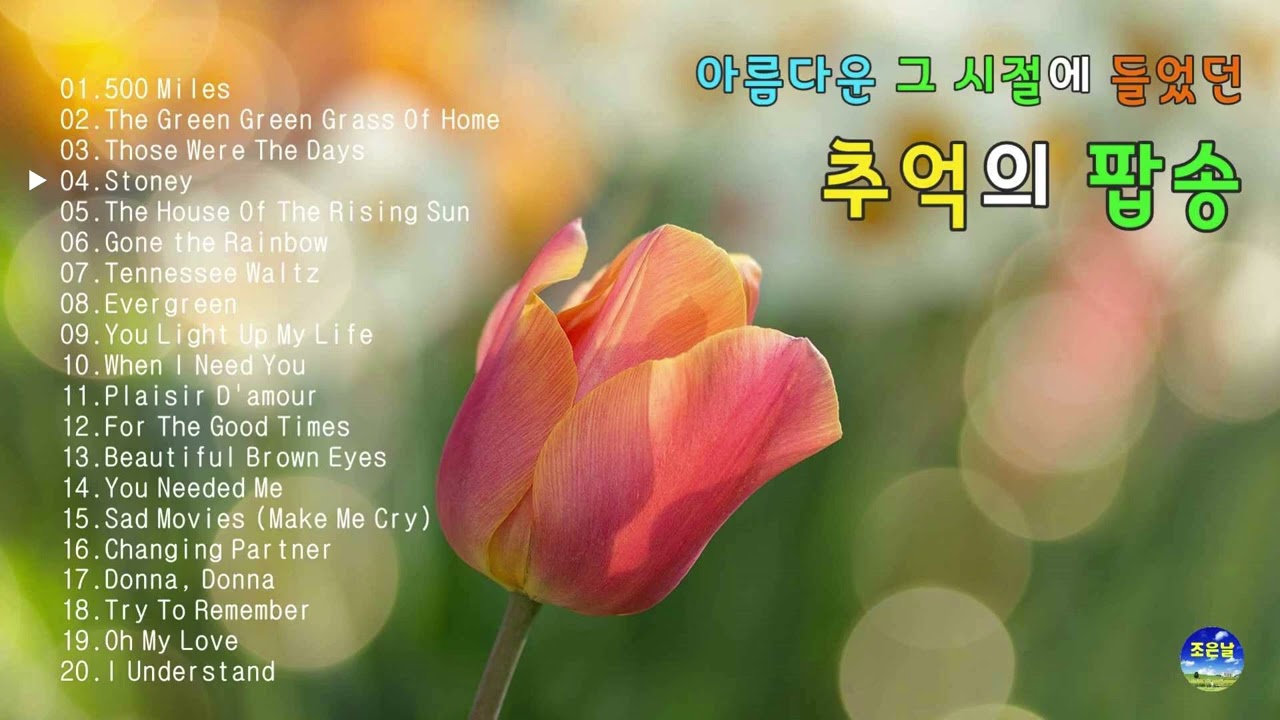 아름다운 그 시절에 들었던 추억의 팝송-9🎼7080 팝송🎶학창시절 들었던 팝송🎵한국인이 좋아하는 팝송