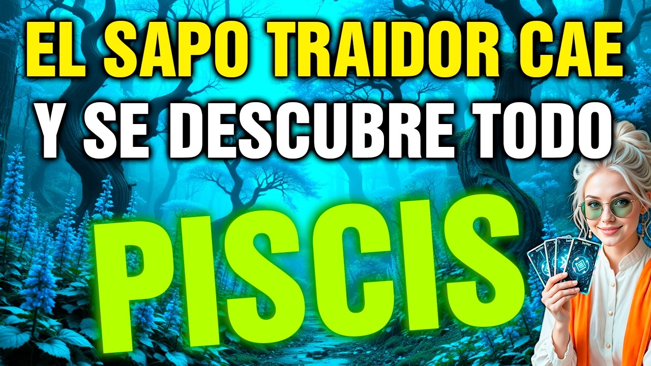piscis 😱 alguien de TU CÍRCULO TE QUIERE ROBAR, HOY SE DESTAPA su VERDAD MÁS SUCIA 💥