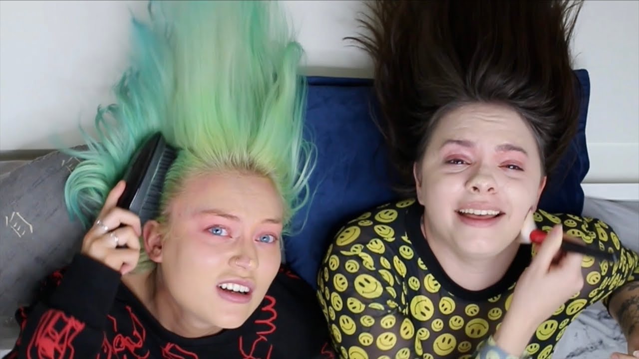 literally the worst makeup challenge ever ft. alycia marie