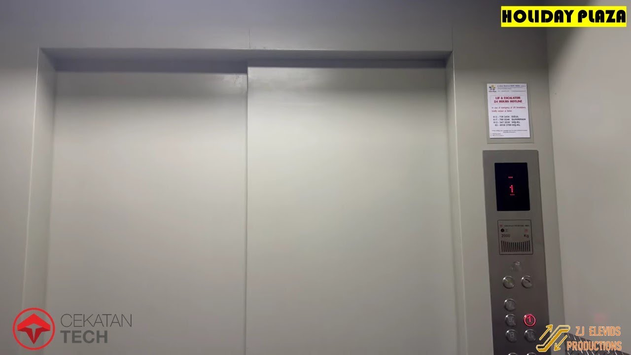 Cekatan Tech Service Elevator at Holiday Plaza, Johor Bahru, Johor, Malaysia.