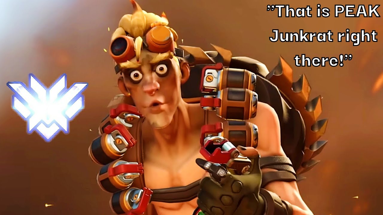 What Onetricking Junkrat in Top 500 Looks Like (Overwatch 2)