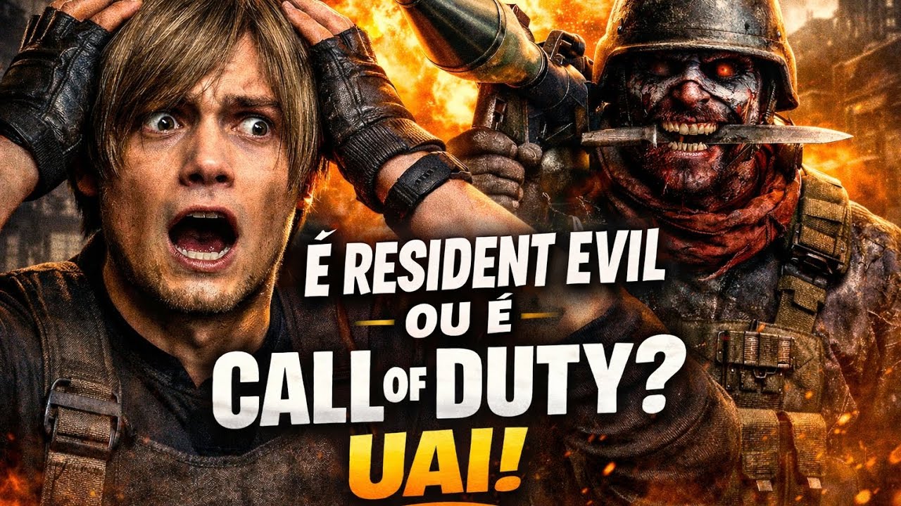 RESIDENT EVIL 4 REMAKE PARECE CALL OF DUTY?! 😱 | Ilha Insana / Atrás da Ashley📝 