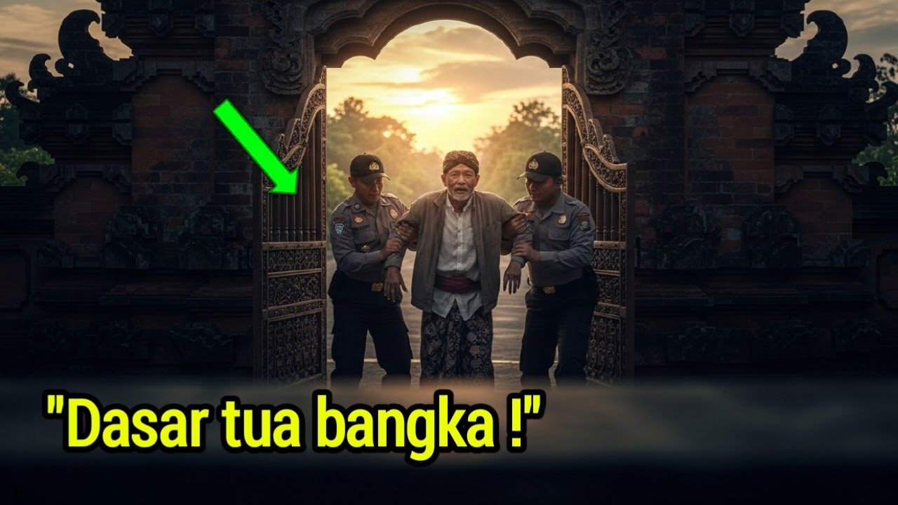 penjaga gerbang senior yang sederhana, selalu dianggap remeh, ternyata diluar duggan