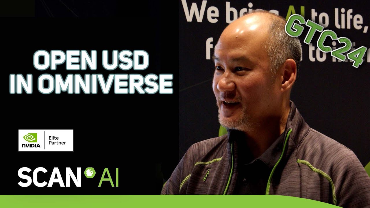 OpenUSD in NVIDIA Omniverse - Interview with Aaron Luk from NVIDIA #gtc24