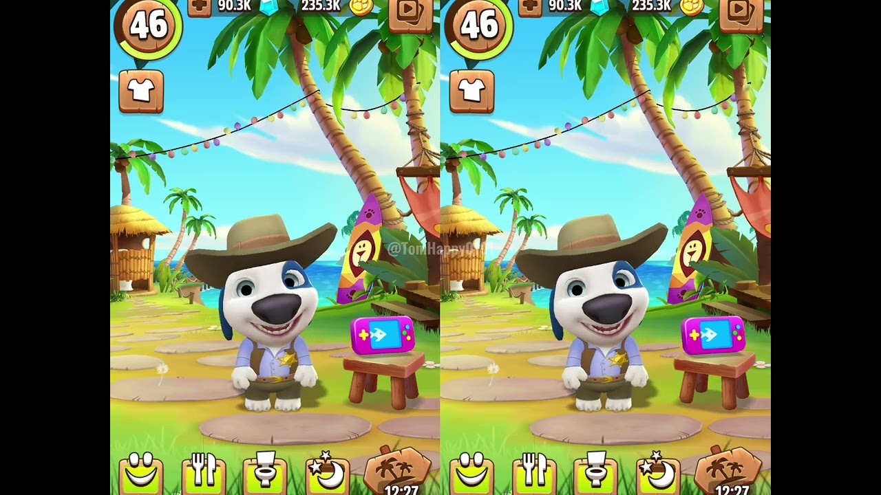 Little Cute Hank - My Talking Hank 1 - Little Hank Adventure #tomhappy 