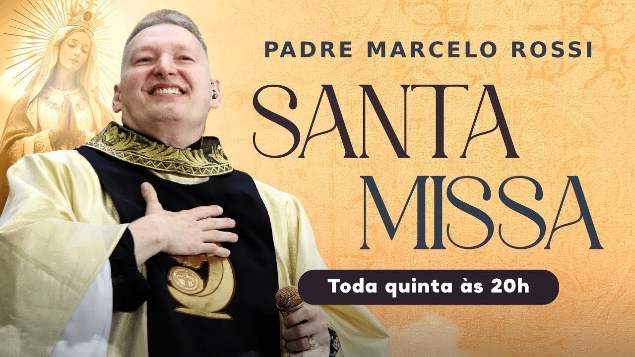 SANTA MISSA AO VIVO com Padre Marcelo Rossi 16/10/2025