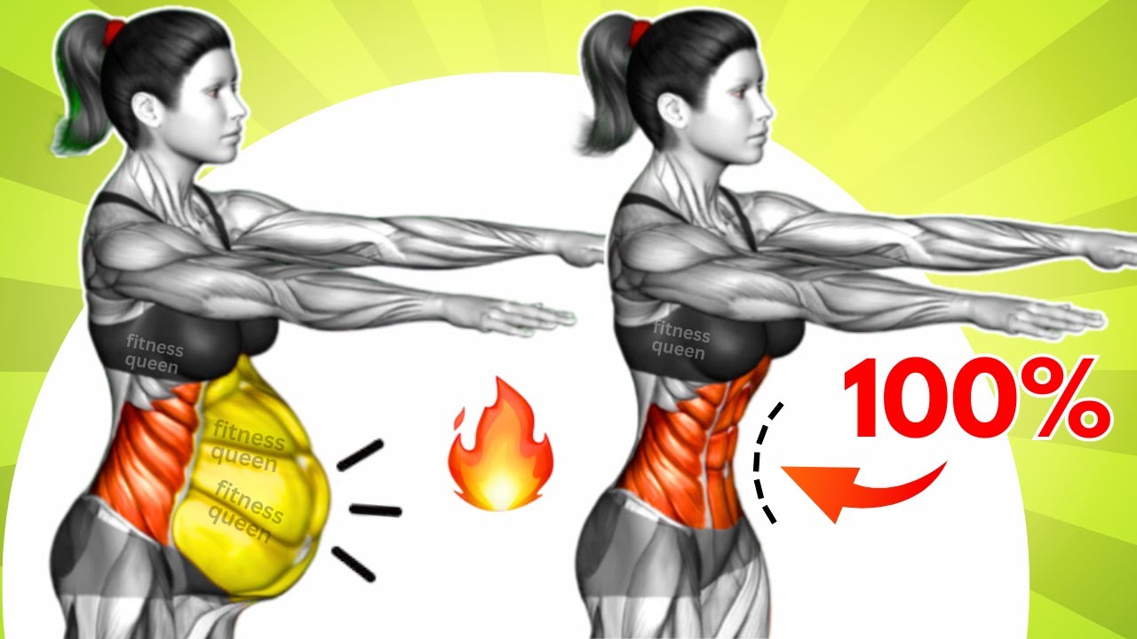 ➜Transform Your Body in 30 Min 🔥 The Best Exercises for Hanging Belly Fat | Lose Belly Fat in 1 Week