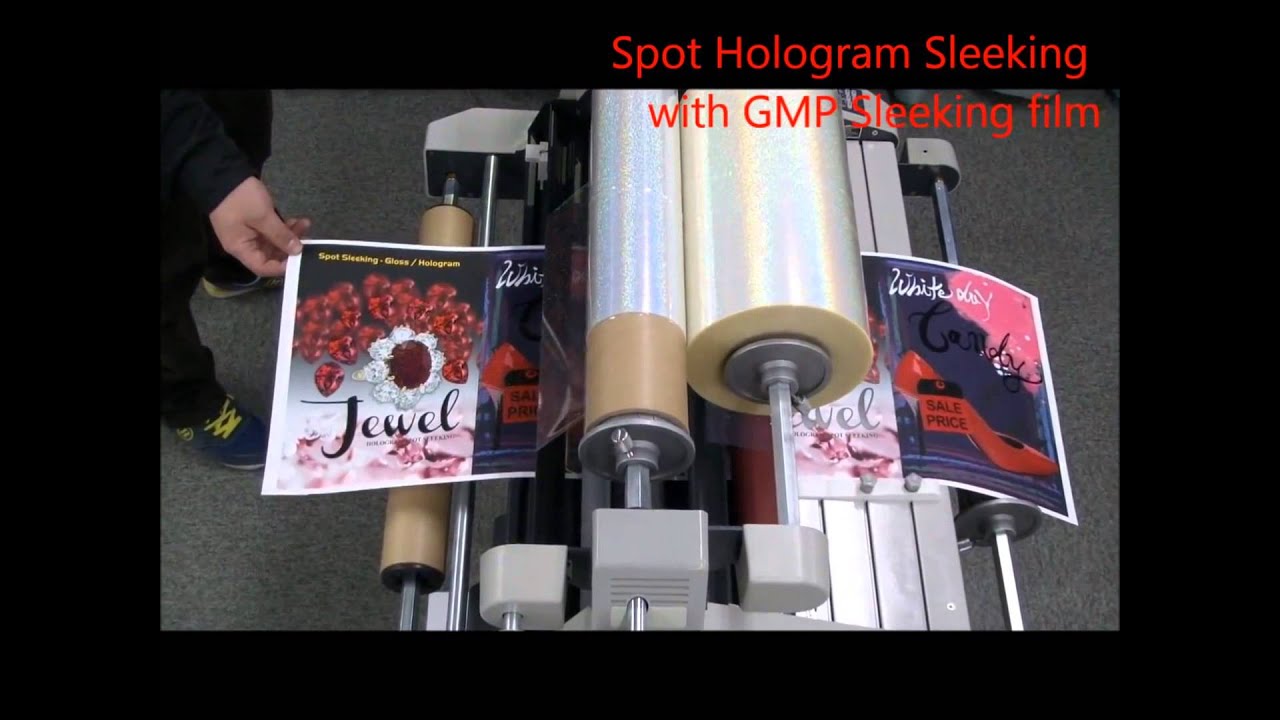 GMP HOW TO DO LAMINATING & SLEEKING JOB WITH GMP ROLL LAMINATOR EXCELAM-650FUSER.wmv-1.wmv
