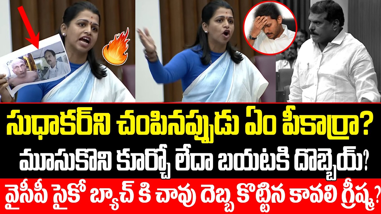 ఒక్కొక్కడి తాటతీస్తా! | TDP MLC Kavali Greeshma Straight Warning to Jagan & YCP Leaders | ISM Telugu