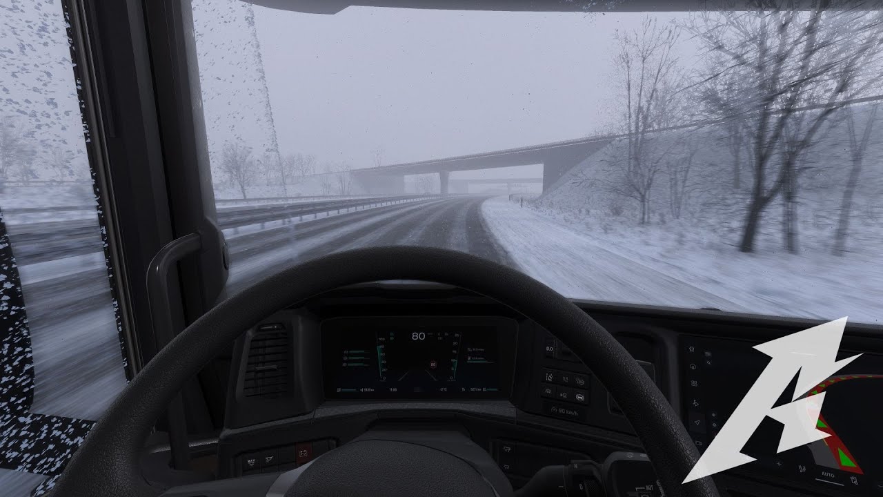 ❄️ETS2 | Project Next-Gen Winter Experience 2nd PREVIEW❄️| Realistic Drive | Ultra Graphics | 4K POV