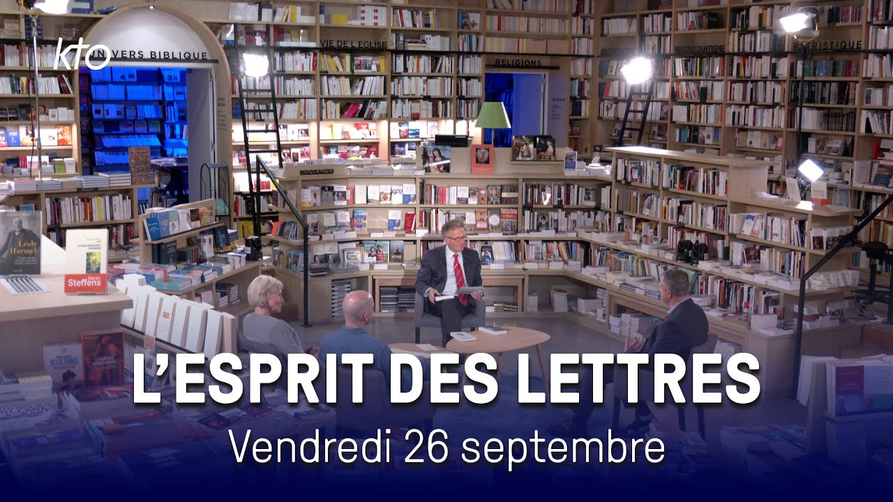 L'Esprit des Lettres de septembre 2025 : V. Albanel, E. Saucourt-Harmel, Martin Steffens