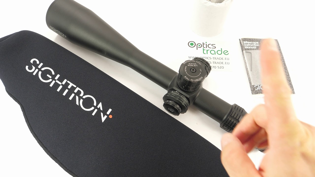Обзор оптического прицела Sightron SVSS 10-50x60 ED для винтовки.