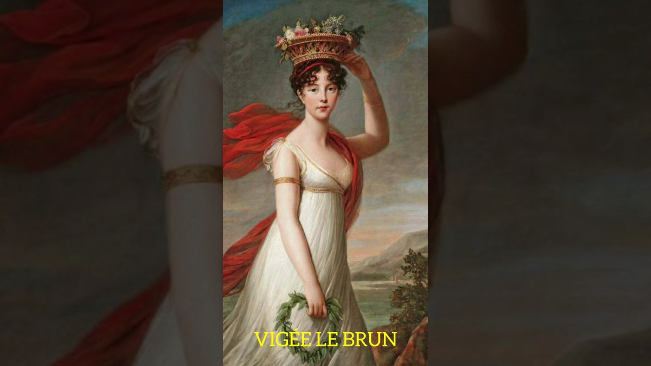 Элизабет&nbsp;Виже-Лебрен французская художница #painting #shortvideo #arthistorian #art