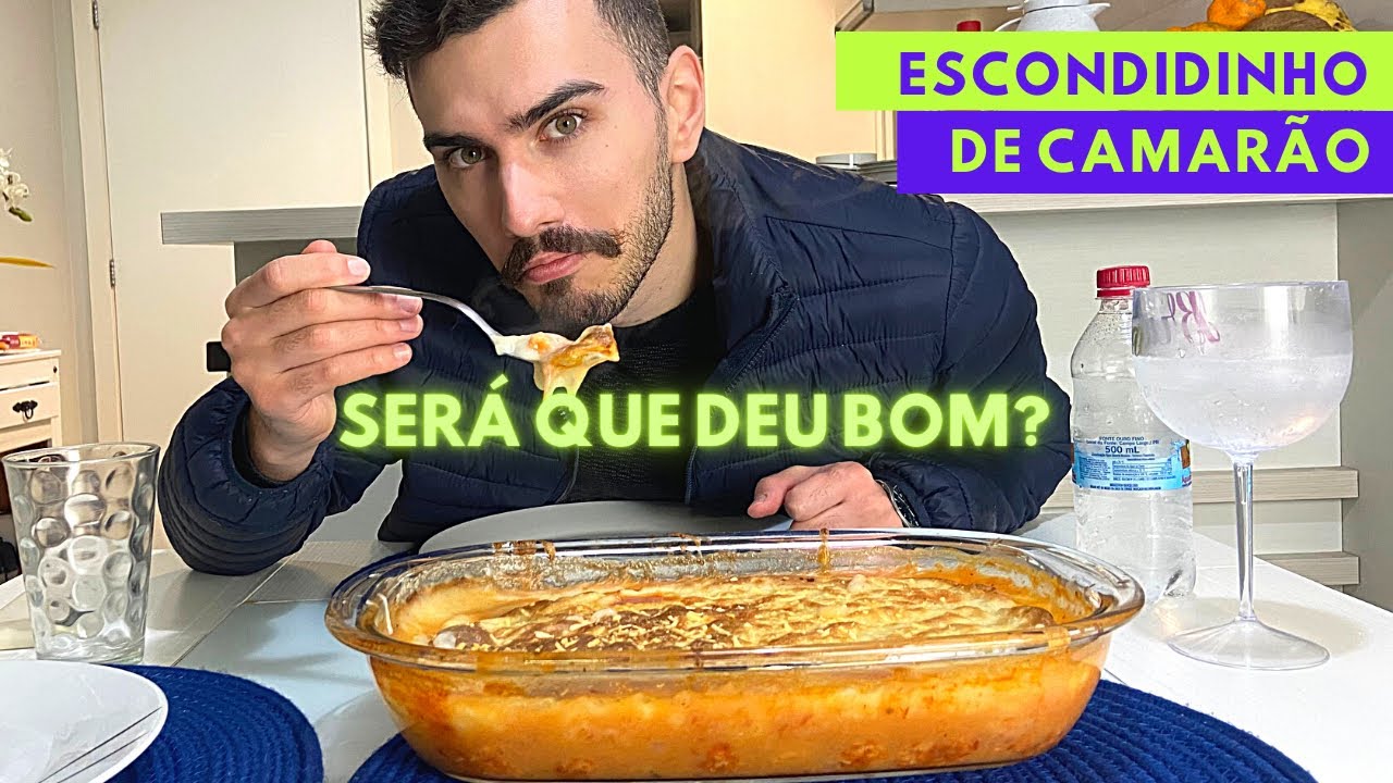 Fazendo ESCONDIDINHO DE CAMAR&Atilde;O com Leo PeeWee, o Chef Leo Pereira