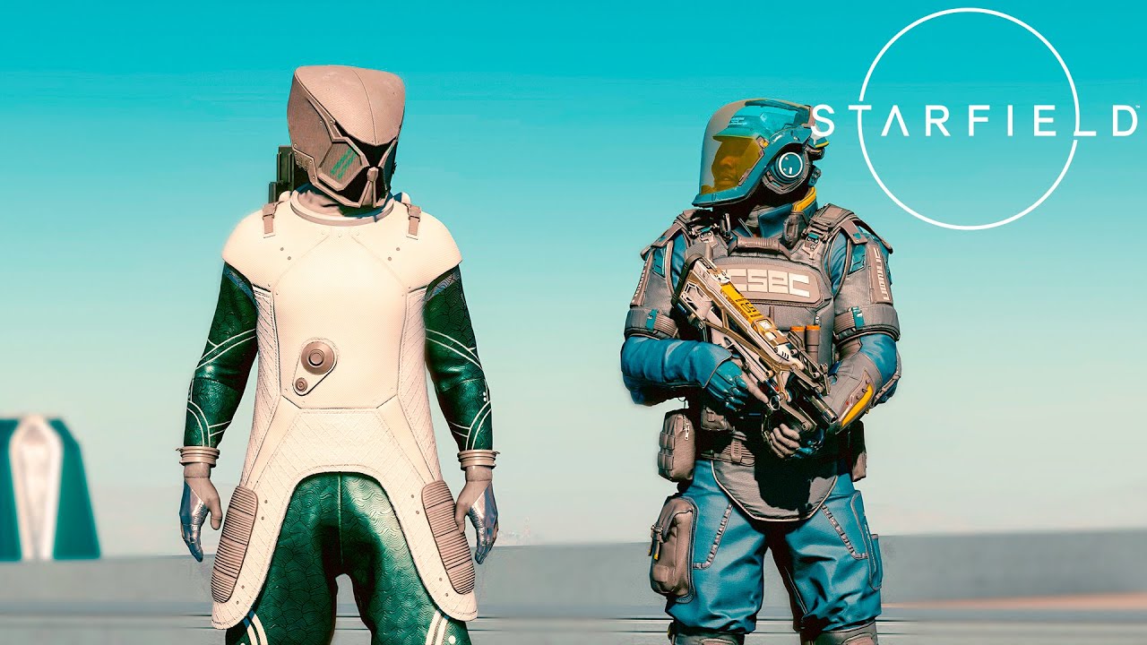 Starfield ٠ Guard's reaction to Mantis armor