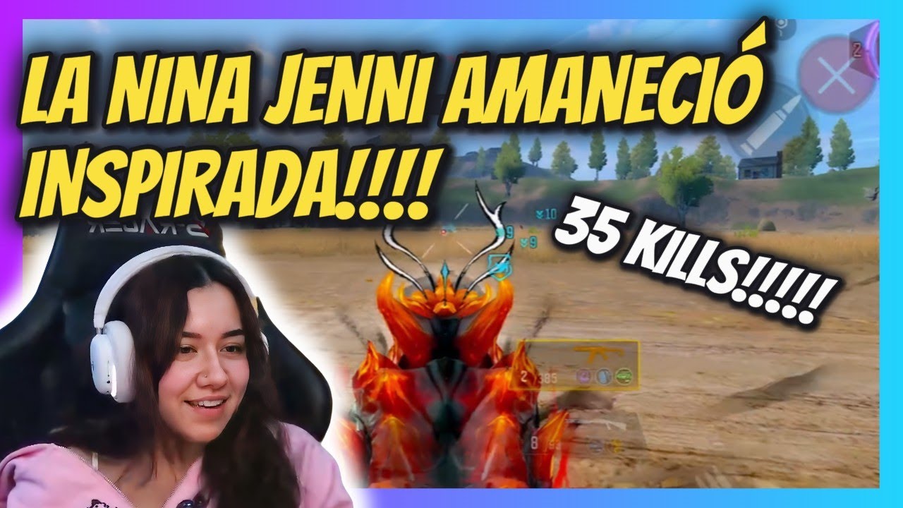 LA NINA JENNI AMANECI&Oacute; INSPIRADA || CALL OF DUTY MOBILE