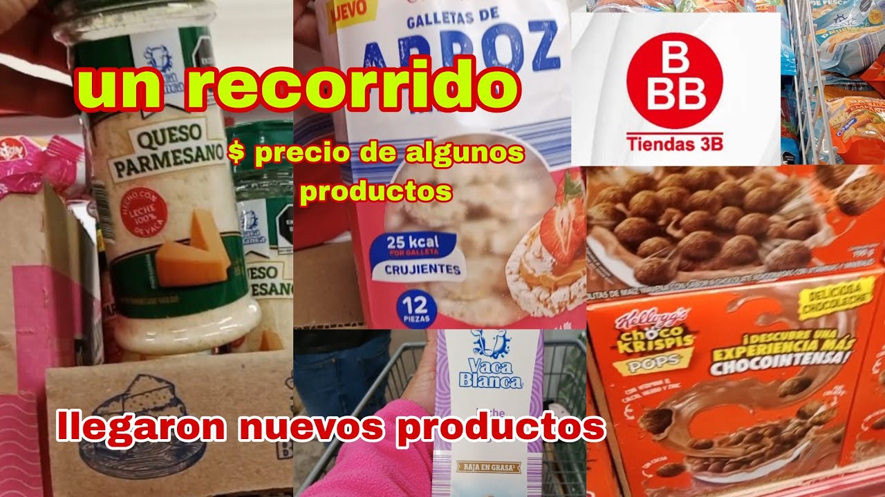 TIENDA 3B/ BUENO BONITO BARATO/SE LOS RECOMIENDO/ nuevos productos 