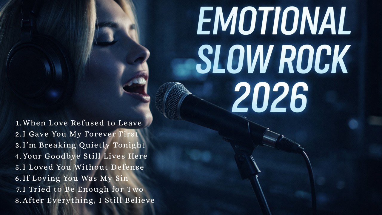 ROMANTIC SLOW ROCK LOVE SONG 80-90s.