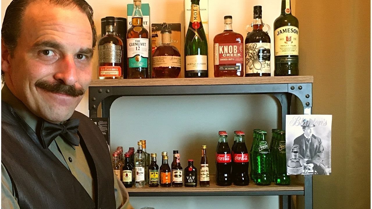 VINTAGE BARTENDER (ASMR ROLE PLAY)