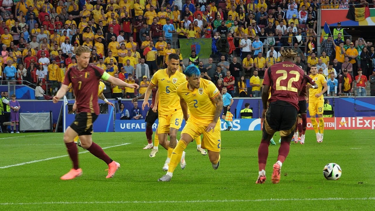 BELGIUM 2-0 ROMANIA | All teams in Group E are on 3 points | Highlights & REZUMAT