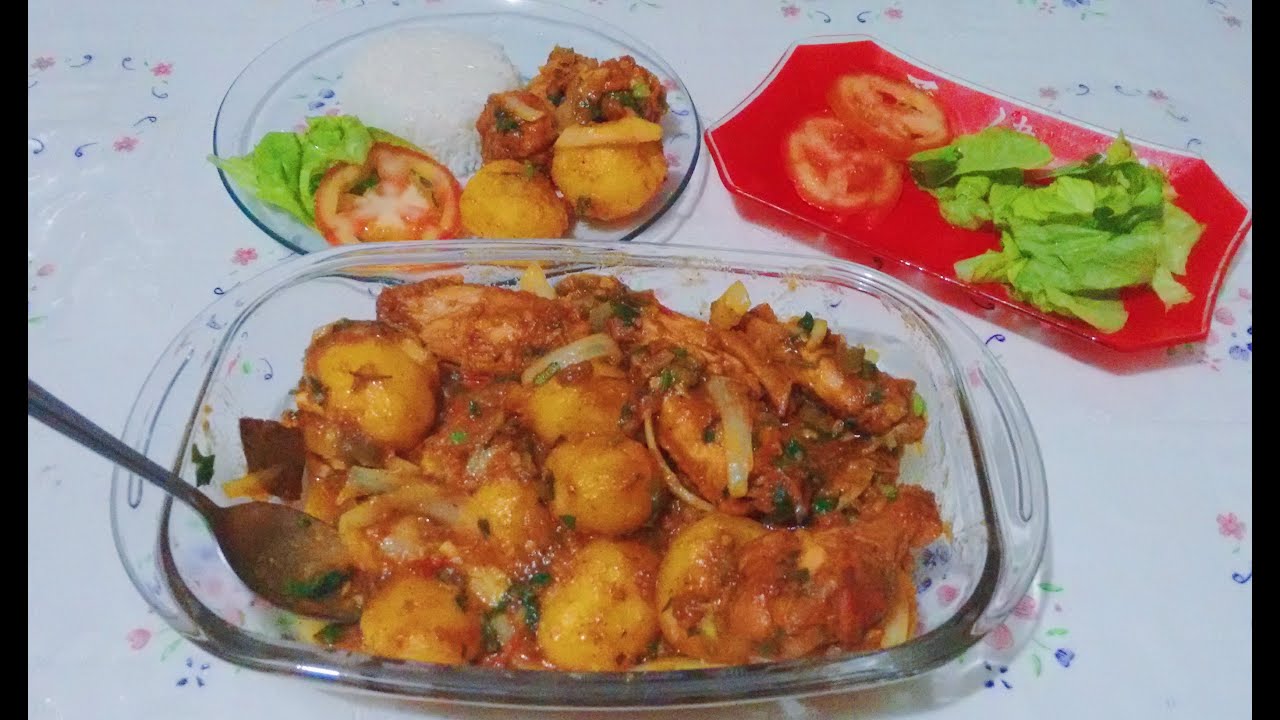 Frango ao Molho com Batata