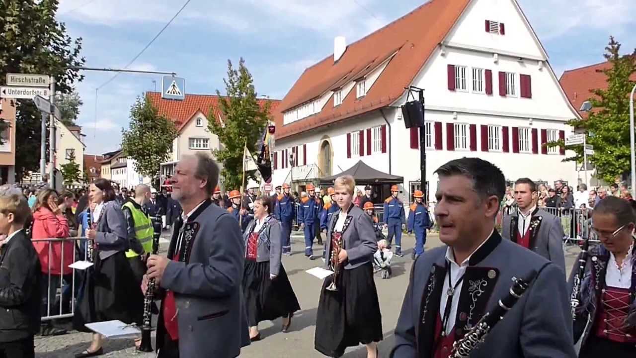 Festumzug 150 Jahre Freiwillige Feuerwehr Köngen Teil 1