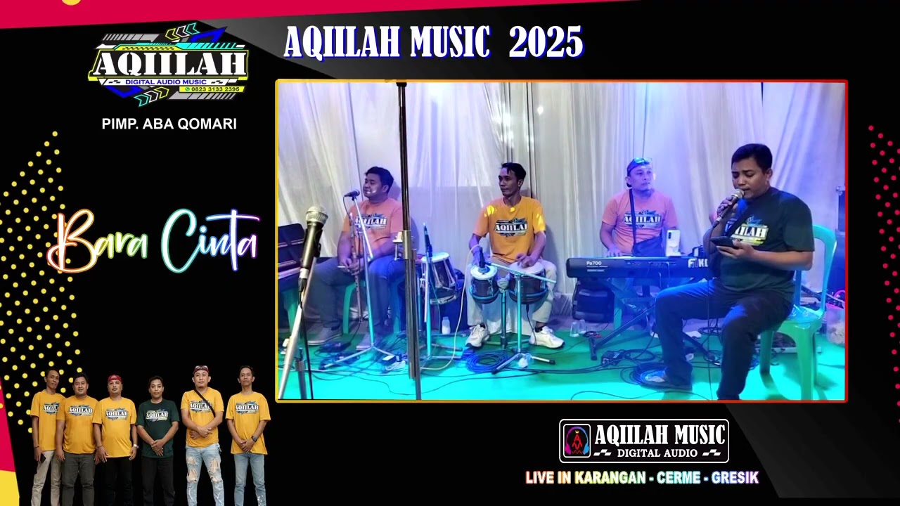 BARA CINTA//ABA QOMARI//AQIILAH ENTERTAIMENT//AQIILAH MUSIC
