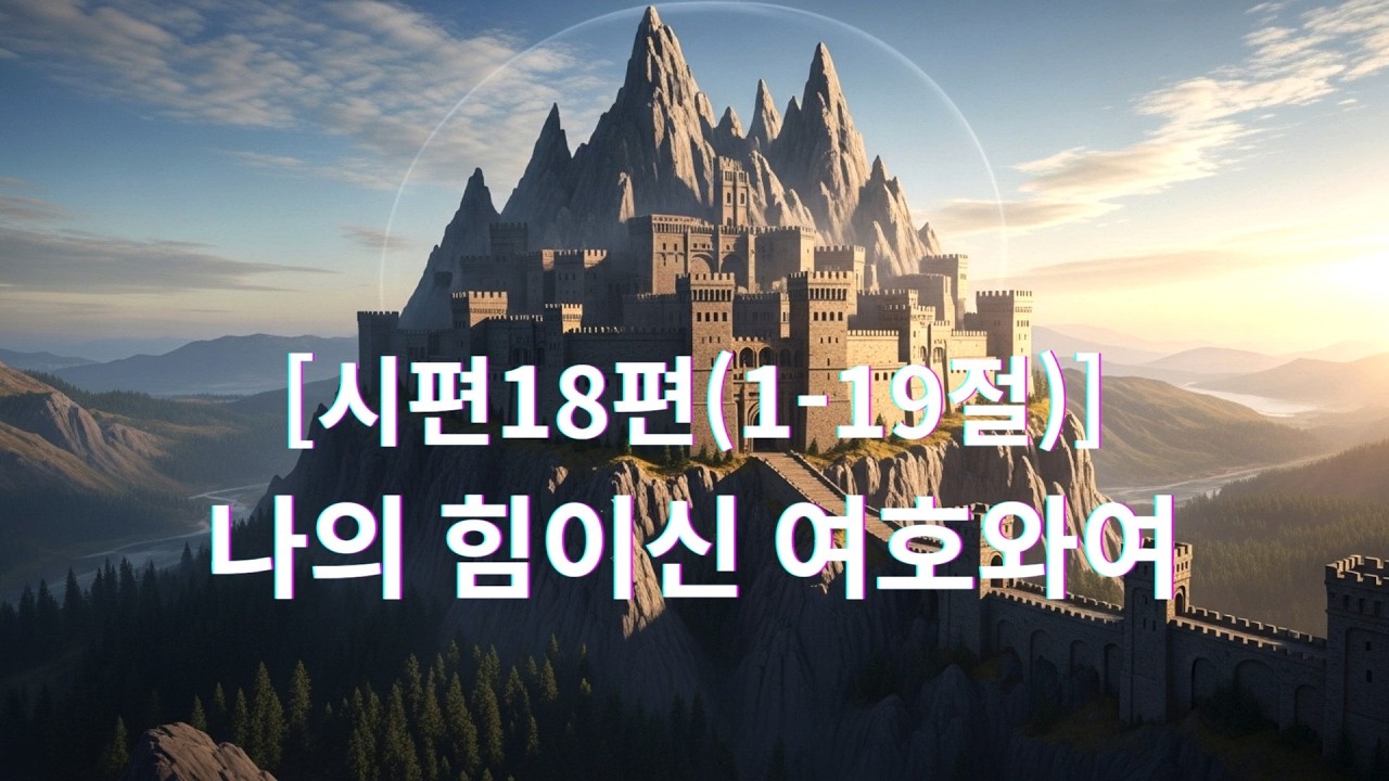 [시편18편(1 19절)] 나의 힘이신 여호와여