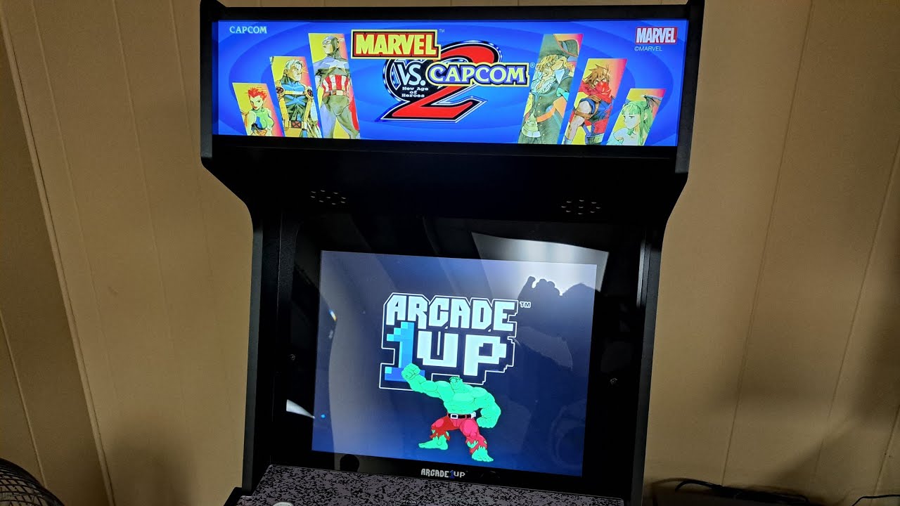 marvel vs capcom 2 arcade 1up  rant/review