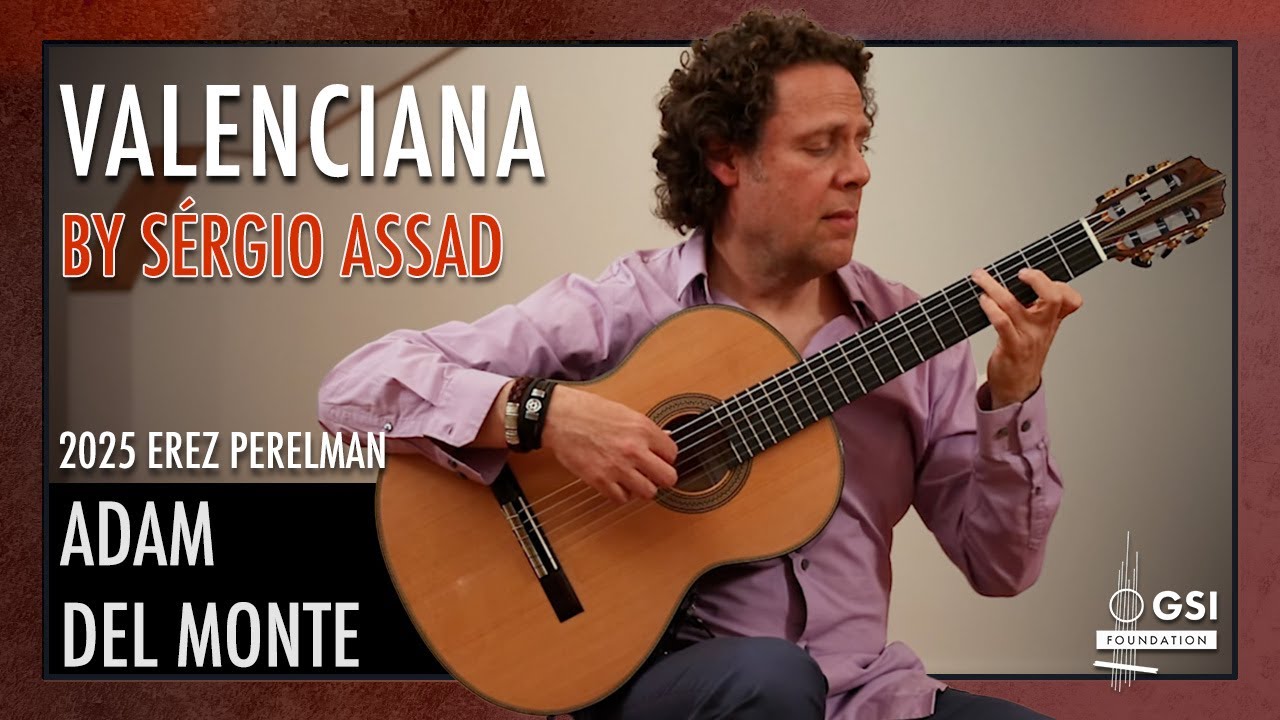 Adam del Monte performs Sergio Assad's 