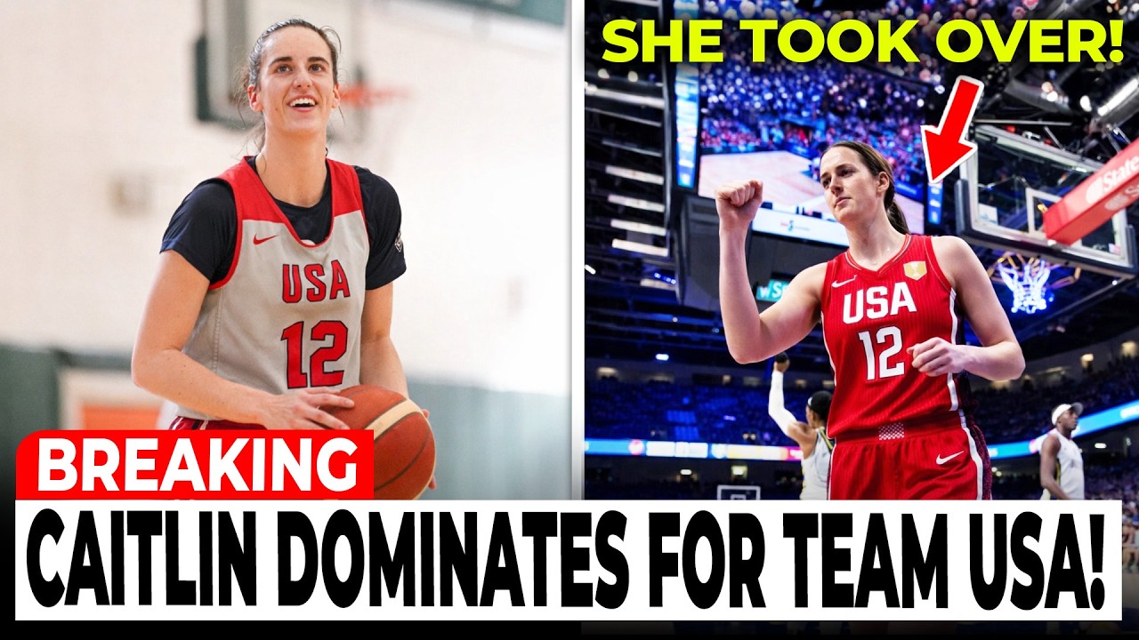 Caitlin Clark TAKES OVER Team USA And DOMINATES In NEW FOOTAGE!
