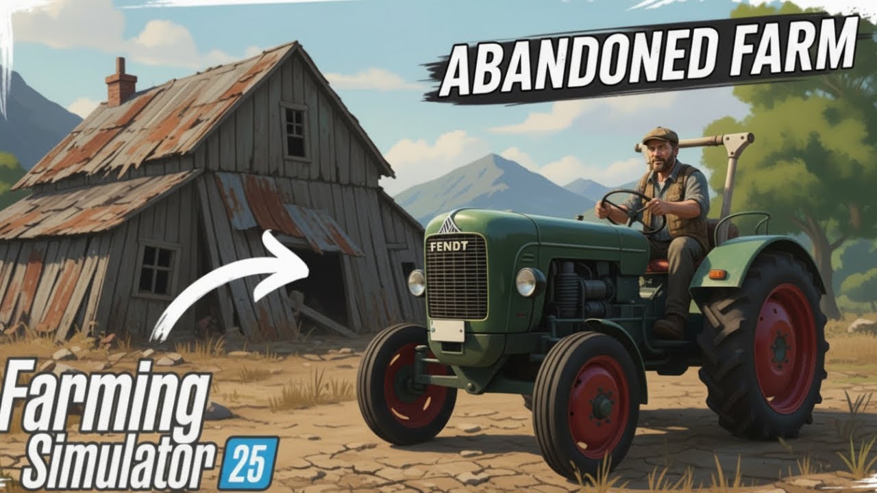 I Spent 365 Days Rebuilding the ABANDONED FARM | FS25 | Season 2 Full Movie