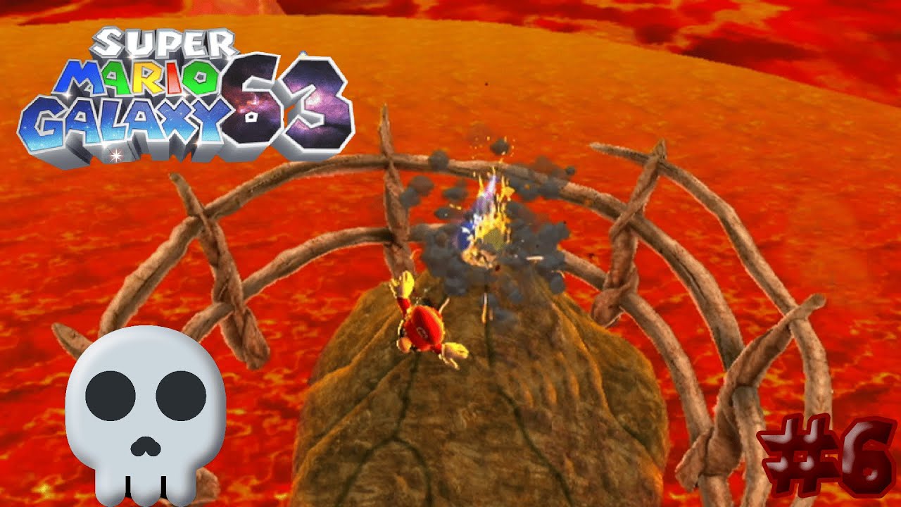 Super Mario Galaxy 63 Demo Playthrough #6: Lethal Lava Land