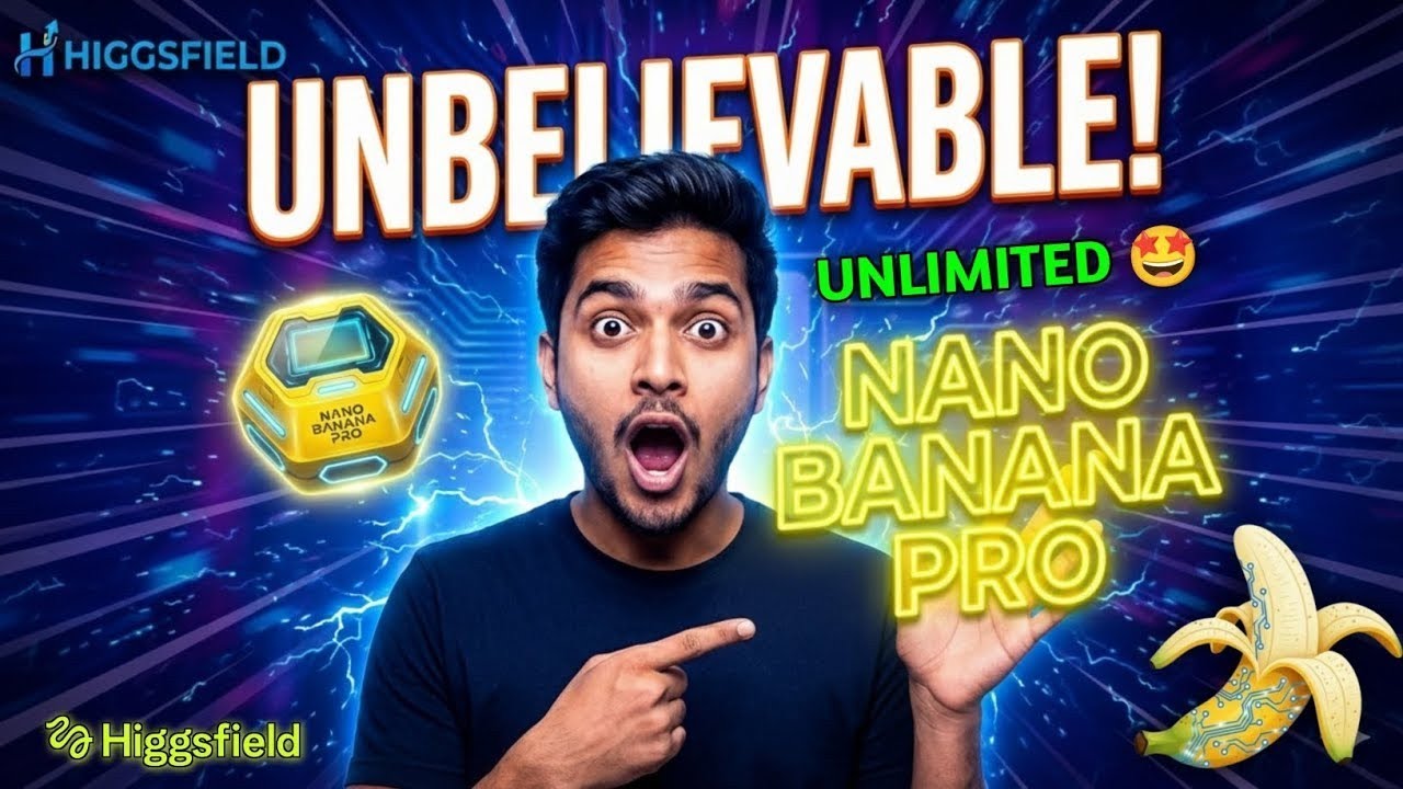 Nano Banana Pro — New AI Engine by Google on Higgsfield