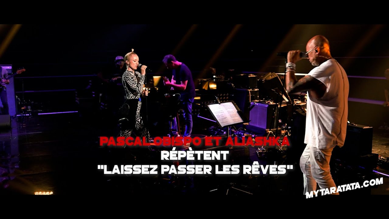 Les coulisses des répètes avec Pascal Obispo / Aliashka (2023)
