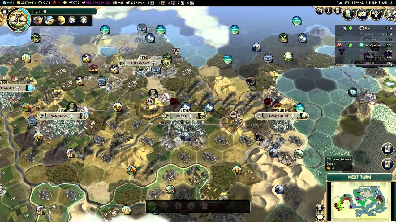 Civ 5:Jack and Q Playthrough: Fall of Autocracy?