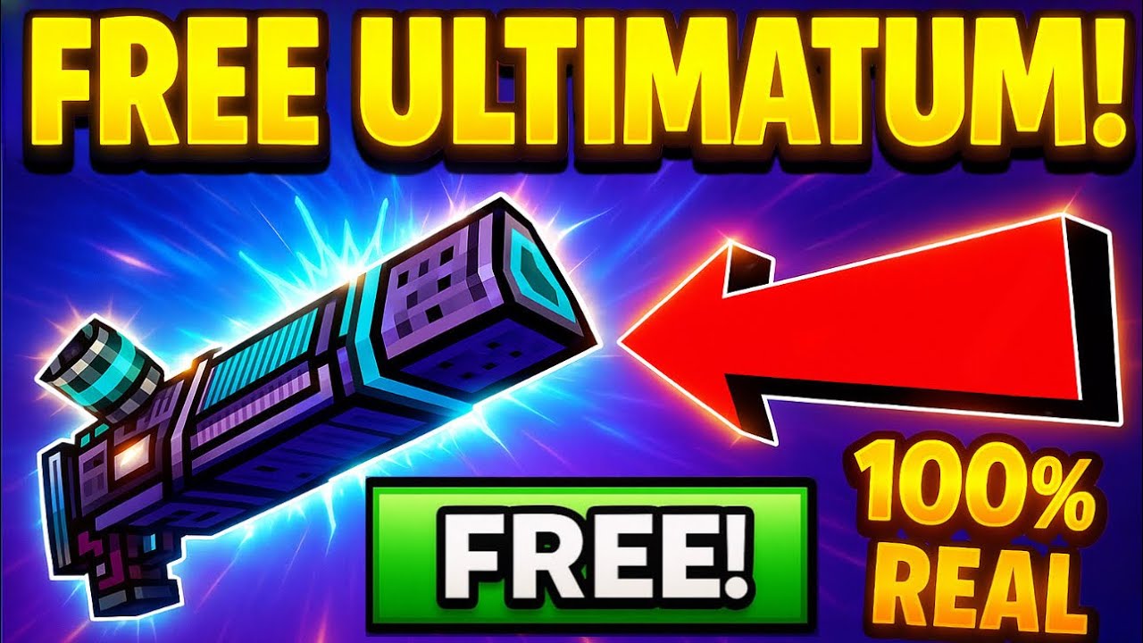 Как получить ULTIMATUM БЕСПЛАТНО в Pixel Gun 3D! (МЕТОД 2025)