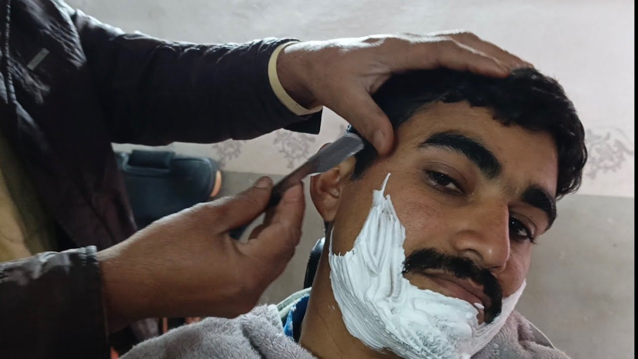 BARBER SHAVING MY FACE 👌 | New Challenges Boys