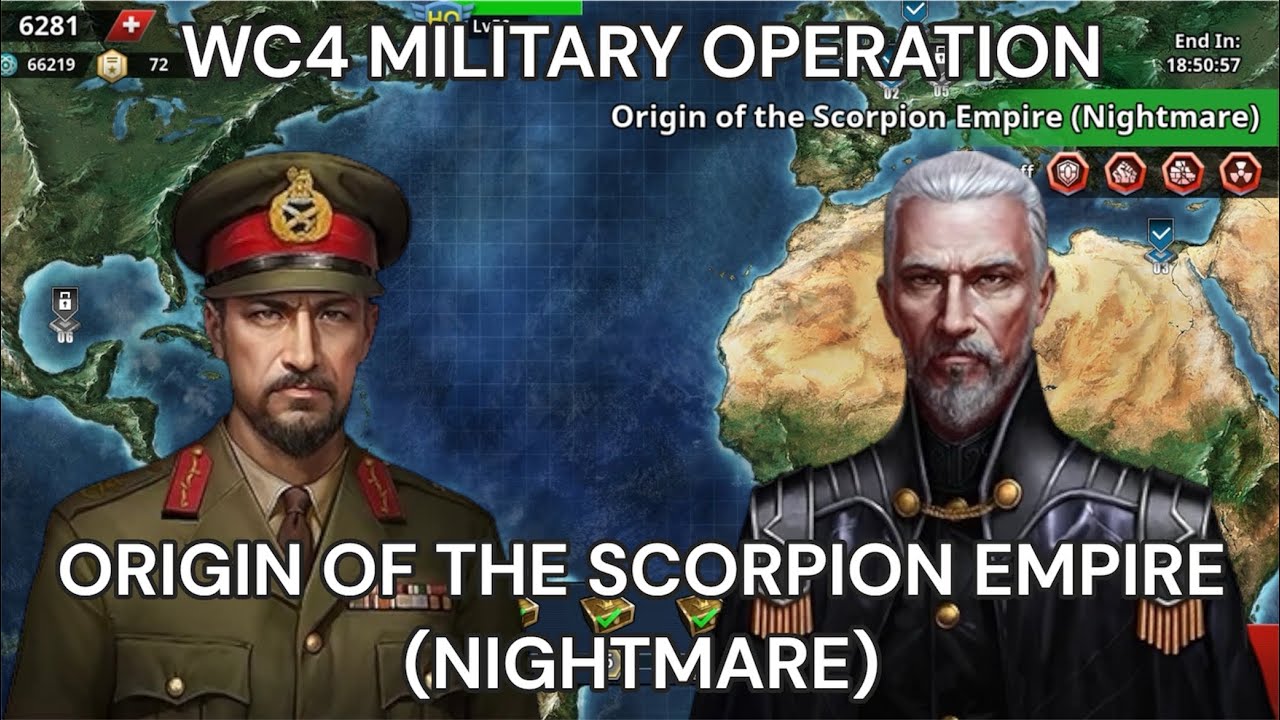WC4 Military Campaign: Origin of the Scorpion Empire (Nightmare)