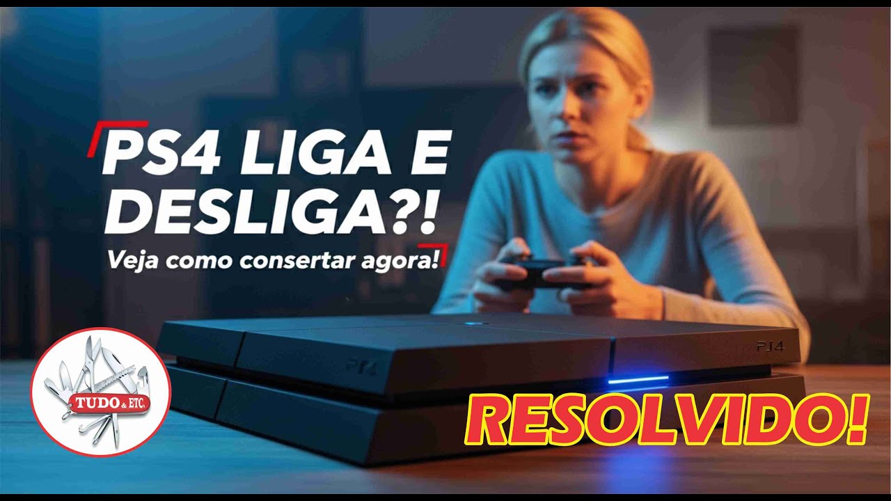 Seu PS4 Liga e Desliga Sozinho?  Veja Como Consertar!