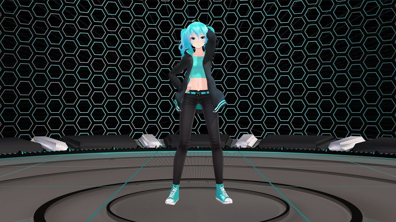 [MMD] [360&deg; Test 02] Solar System Disco [Miku]