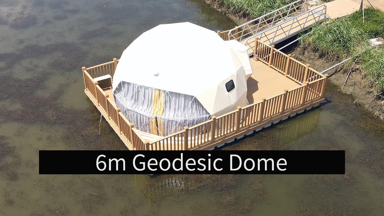 MORE TENT Glamping Tent - Luxury Geodesic Dome Tent | Glamping Hotel Tent Manufacturer, 6m Dome Tent