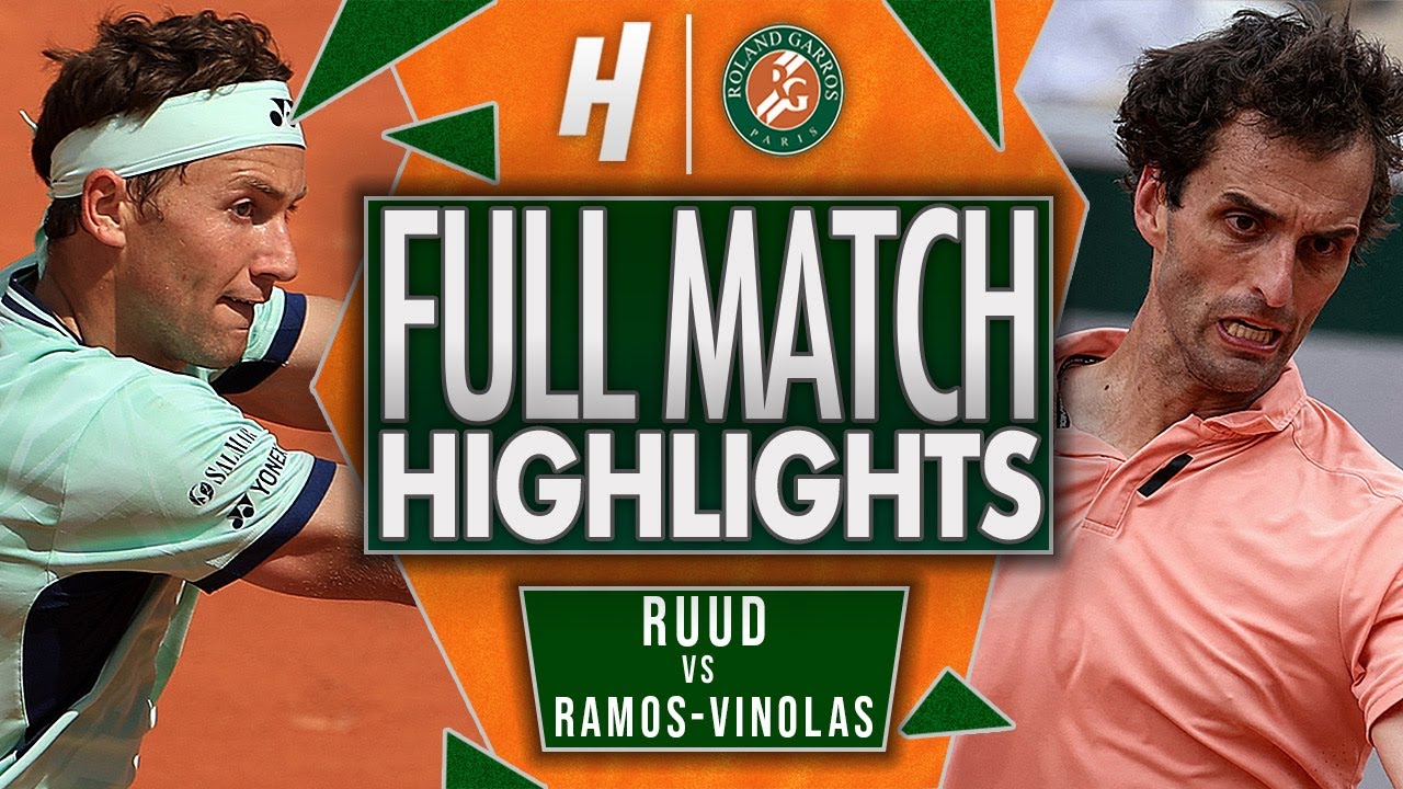 Casper Ruud vs Albert Ramos-Vinolas - FULL Match Highlights | Roland Garros 2025