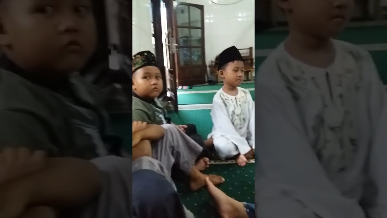 mas Tama santri TPQ Uswaha Singomayan Banyuwangi